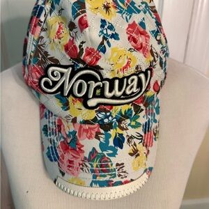 Roth Floral Cap with Norway Embroidery